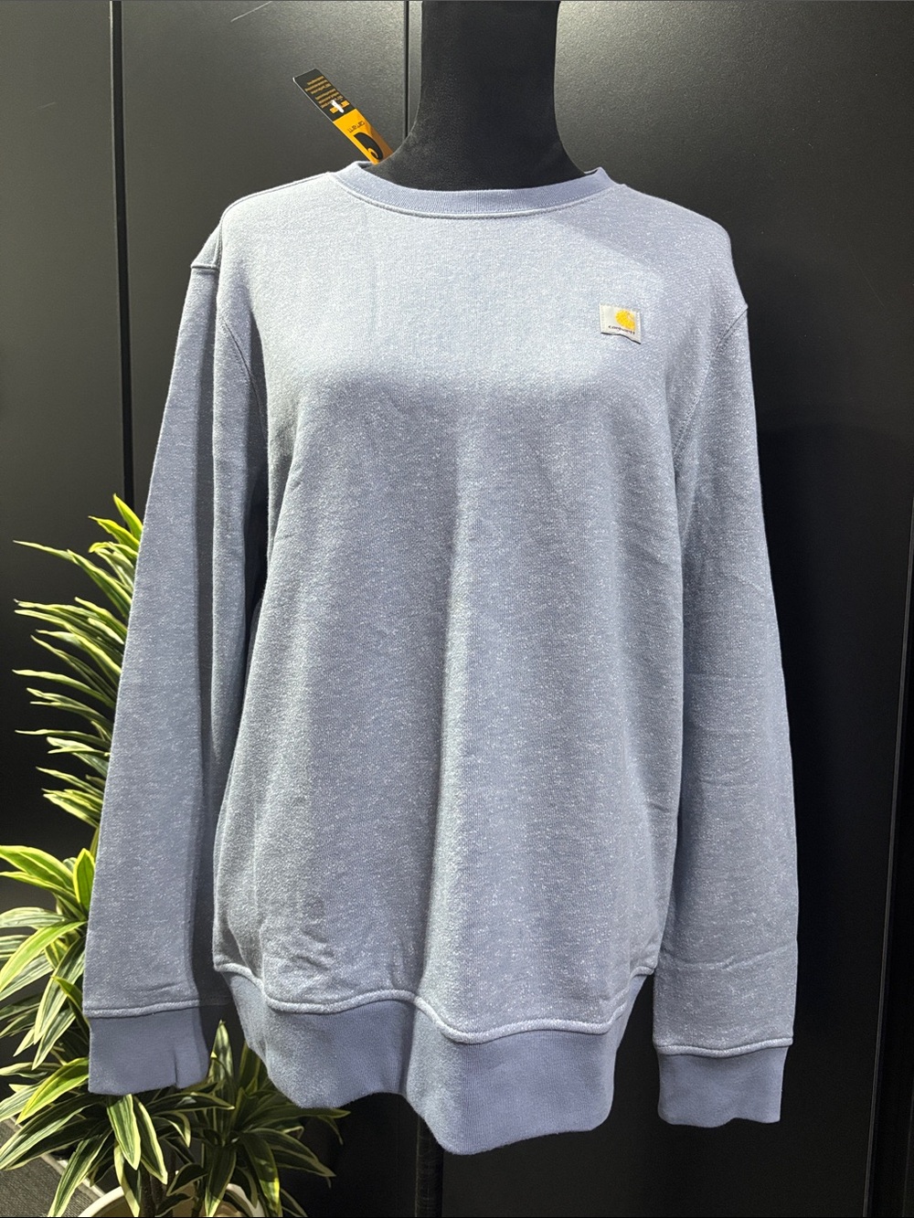 Carhartt Relaxed Fit Midweight crewneck,soft pullover tencel fiber sweatshirt